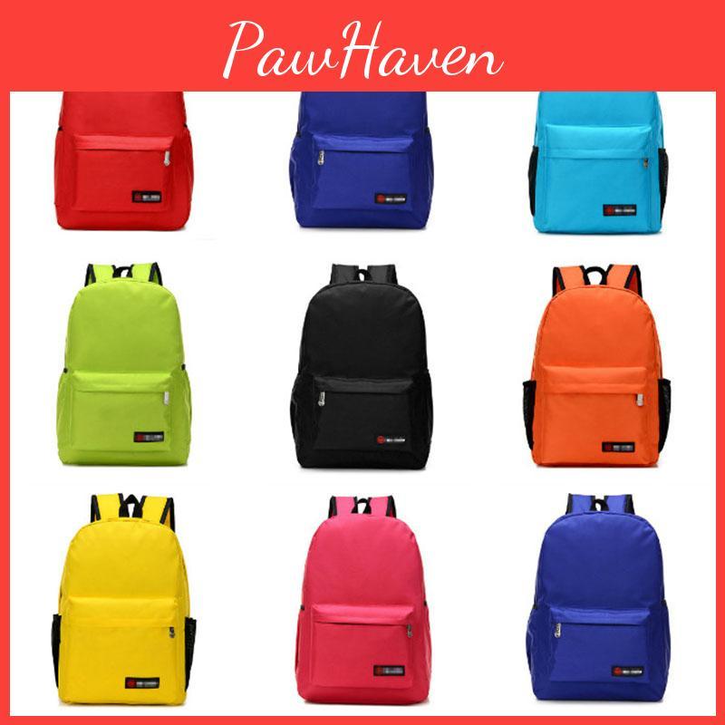 Stylish Oxford Fabric Large Capacity School Backpack For Boys And Girls With Logo Print And Durable Features