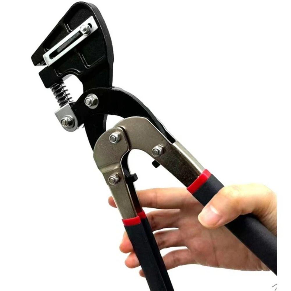 Professional Sheet Metal Hole Puncher Stainless Steel Punching Pliers Ceiling