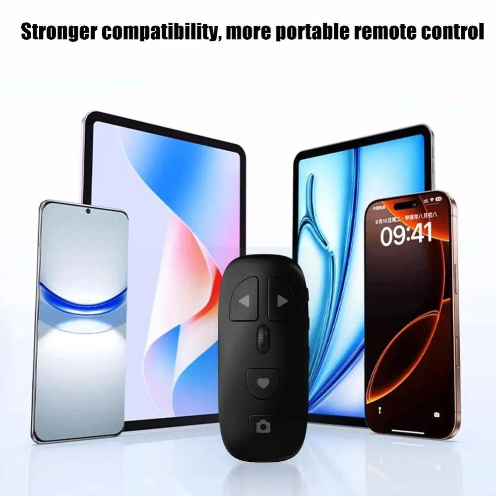 Zoom & Focus E-book Page Turner Stable Signal Transmission Wireless Selfie Shutter  Video Recording