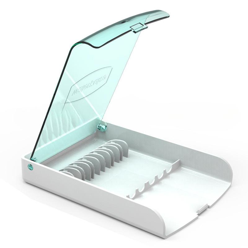 

Waterpulse Portable Storage Box For Electric Oral Irrigator Accessories Waterproof IPX7 Rated Case For 6 Water Flosser Tips
