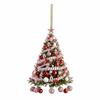 4pcs Christmas Tree Pendants Xmas Tree Hanging Ornaments Car Decoration Pendant Christmas Party Kids Toys Gift Navidad