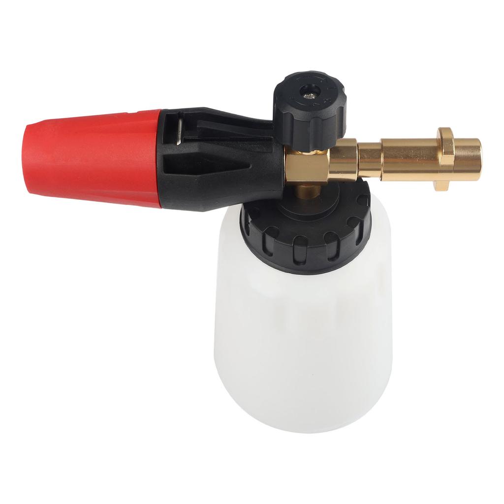 Adjustable Nozzle Cleaning Tool Aluminum Plastic Material Quick Connector Compatibility High Pressure Cleaning Tool