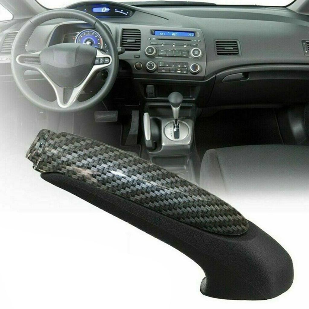 Handle Cover Emergency Car Interior Parking Hand Brake Handle Lever for 2006-2011 Honda Civic 47115-SNA-A82