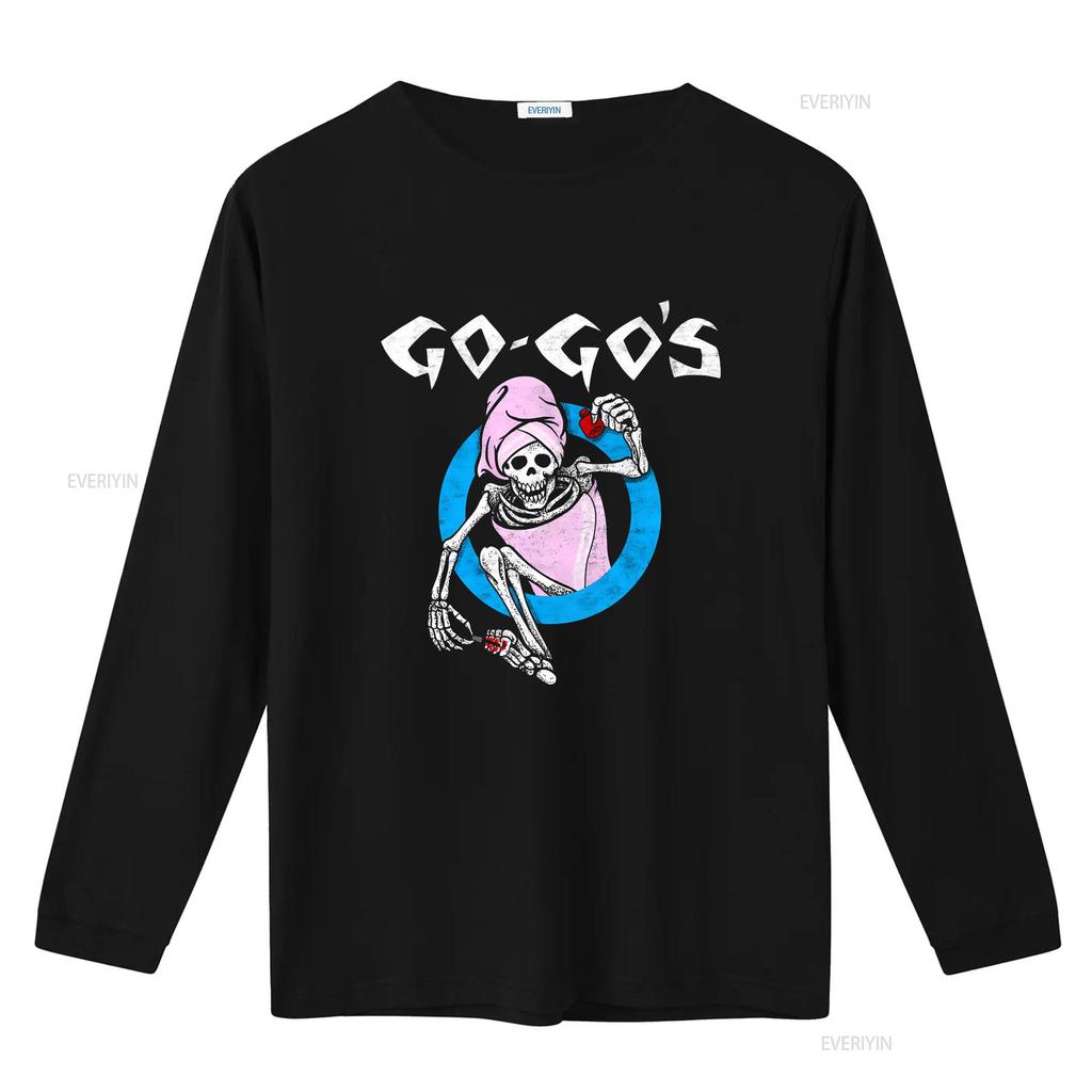 Retro Germ Germs The Go Gos Band T Shirt Funny Black S 5XL PB6921 Vintage Washed Graphic Casual Comfortable Unisex Fashion