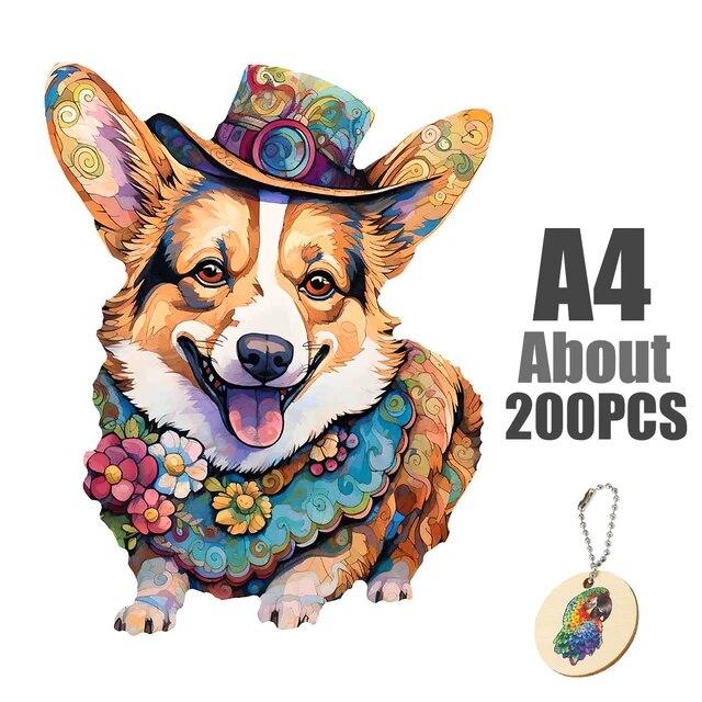 

Деревянные пазлы с животными, солнечный свет, красочный лев, 3D головоломка, подарок, потрясающий подарок, интерактивная игрушка для взрослых, детские развивающие игрушки