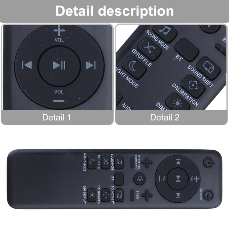 Replacement Remote Control Applicable for Bar 3.1 Bar 5.1 Bar 2.1 Soundbar Speaker Music Systems Home Theater Controller