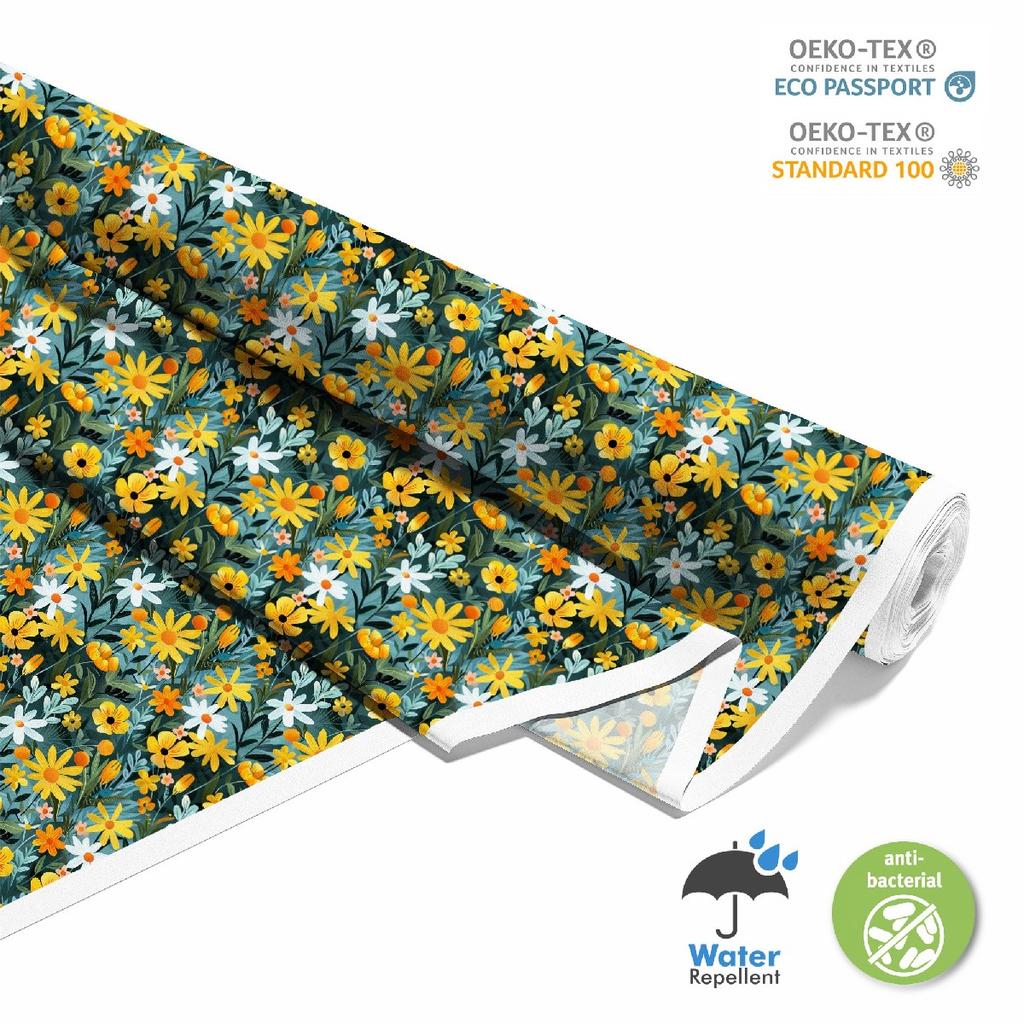Outdoor Dekostoffe Oxford - Motiv Frühling I Dx7198