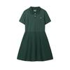 Heritage Knitted Cool Feel Pullover Short Sleeve Dress Women Dresses F51W638303F-GN
