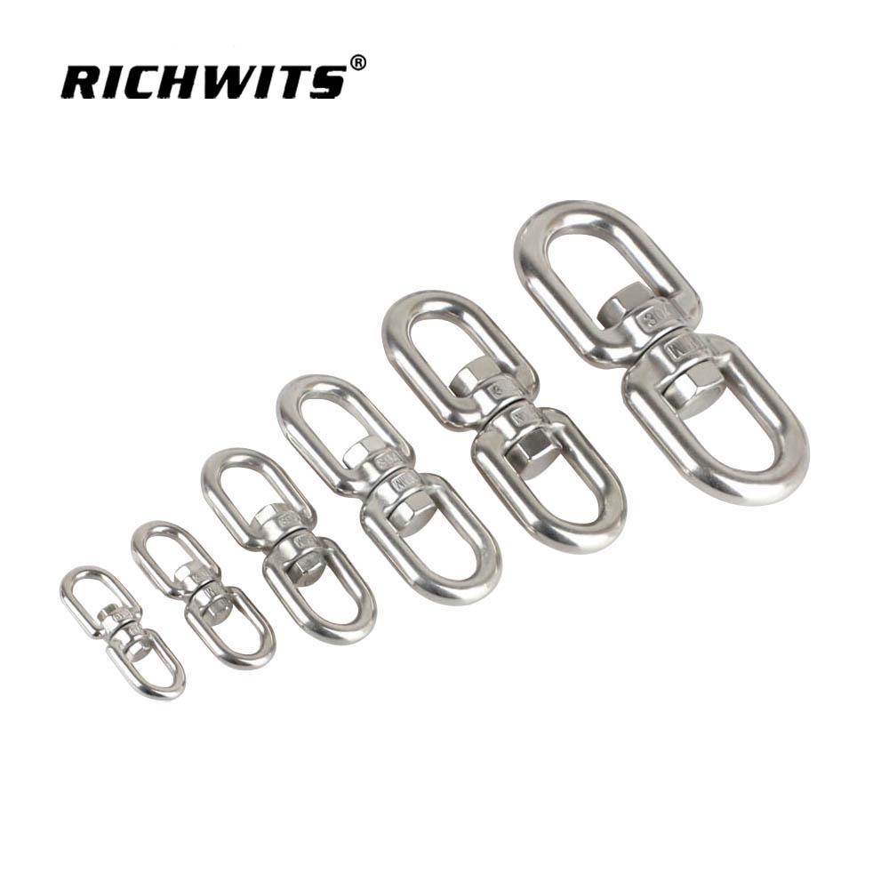 Universal Stainless Steel Swivel Chain Buckle for Dog Leash 304/316