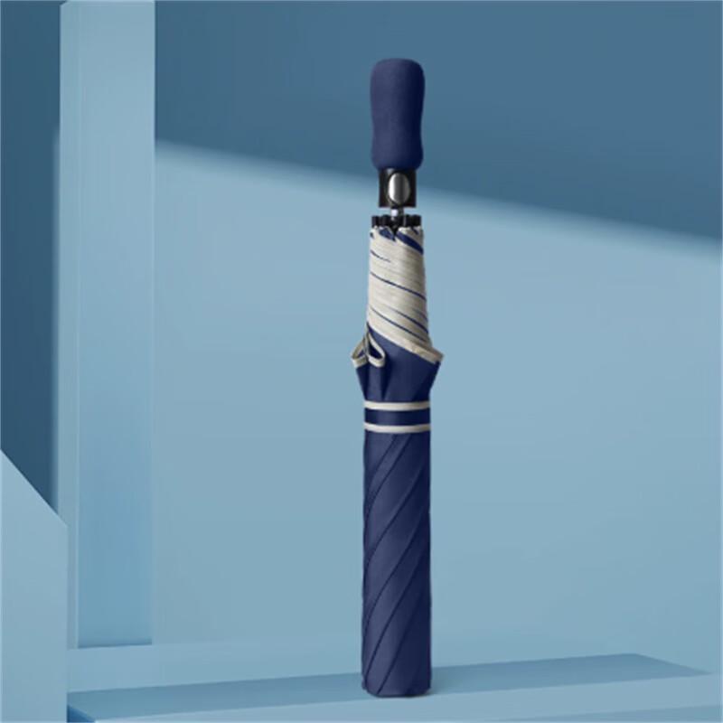 Полуавтоматический большой двойной ветрозащитный зонт для гольфа Ximengyuan