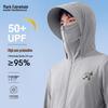 Men's Ice Silk UPF50+ Hooded Sun Protection Jacket