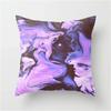 2024 Galaxy INS Wind Purple Geometric Moon Print Pillowcase Living Room Office Sofa Cushion Cover Waist Pillowcase 45*45CM