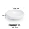 A5 Melamine Round Snack Plate