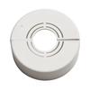 Cover and Block Reserved Holes with Pipe Cover Decoration Silver Option