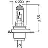 H4 24V 75-70W OSRAM BULB