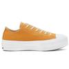 Converse Womens Renew Cotton All Star Platform Low 'Sunflower Gold' (women's sizes) Sunflower Gold / White / White Canvas Shoes
