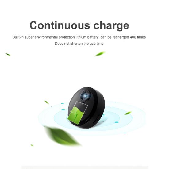 HDQ15 Mini kamera HD-kompatibilní s detekcí pohybu Infračervené noční vidění 1080P bezdrátová inteligentní sledovací kamera pro obývací pokoj