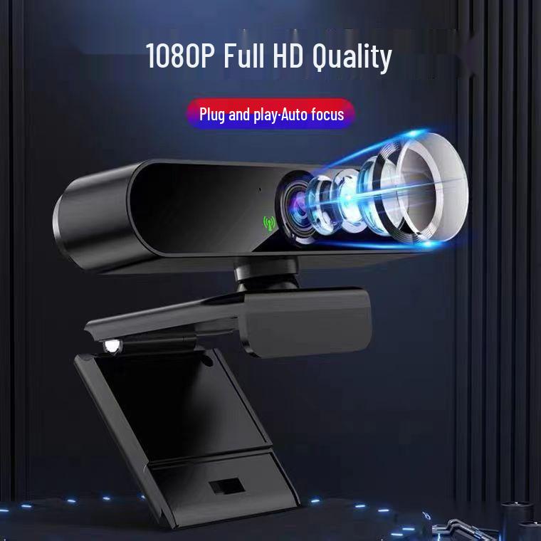 4K Ultra HD Webcam with Built-in Microphone for Desktop/Laptop and Online Streaming