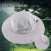 Unisex UPF Wide Brim Sun Safari Fishing Boonie Light Gray [Connectyle] 50+ Hat, Breathable, Hat, Hat, Hat, Outdoor, Hiking, Mountaineering,