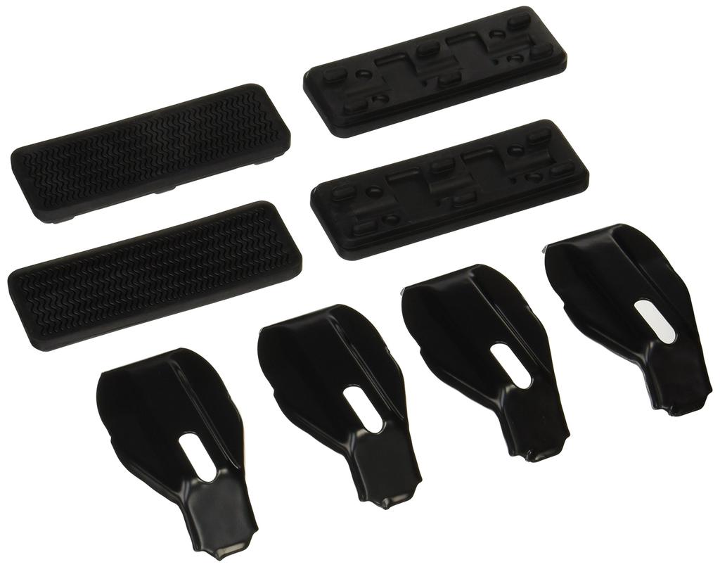 Terzo Roof Carrier Set of for Toyota Raum Isis and EH298 (by PIAA) Rack/Base Holder, 4, Black, NCZ2#, ANM1#, ZNM1#,