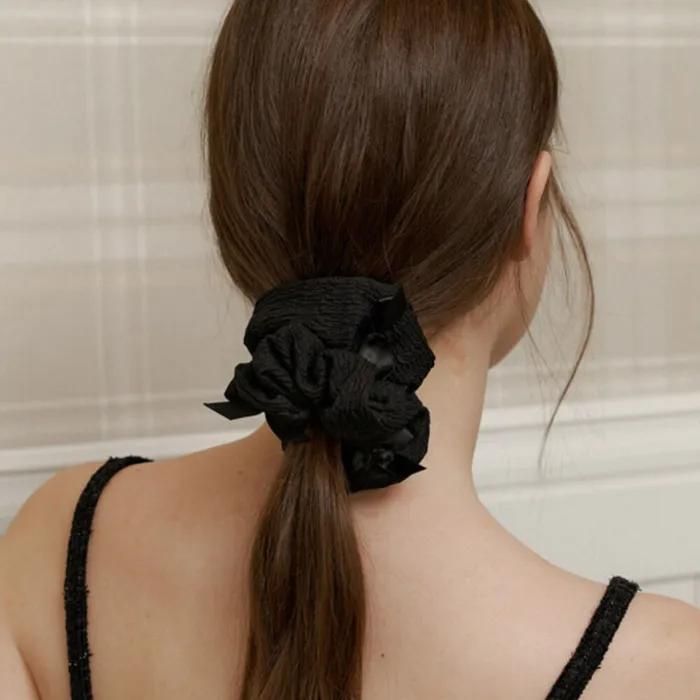 Baby Ribbon Point Scrunch(2color)