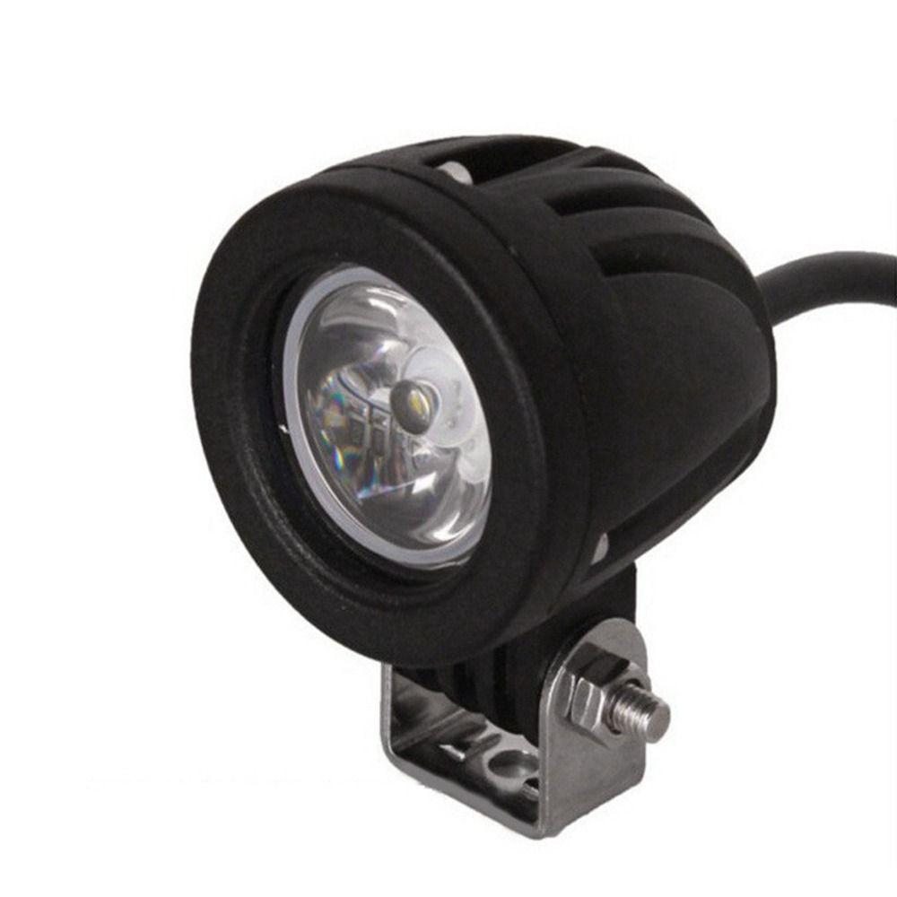 Modified 10W LED Auto lamp Motorcycle Flood Spot Lights Driving Lamp Lamp Bulbs LED Work Light 1Pack