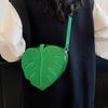 Leaf Shape Crossbody Bag Creative Brand Fashion Design Women Multiple Colors Elegant Mini Handbag Messenger Bag AVE