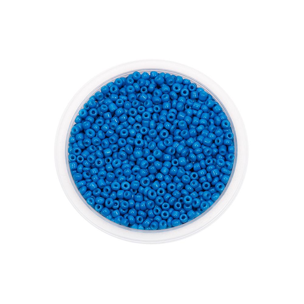 33-Color Solid Glass Beads for DIY Jewelry & Beaded Bracelets
