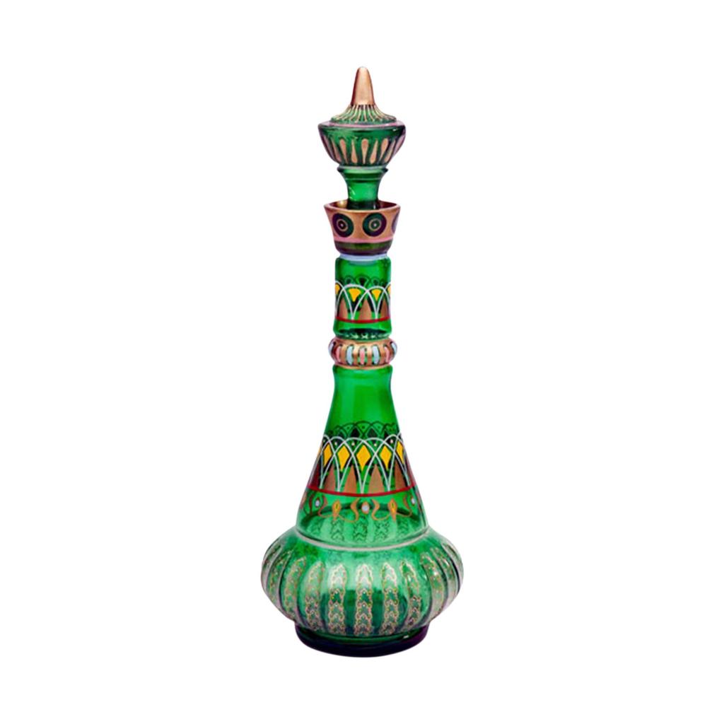 I Dream Of Jeannie Bottle od Della Second Season ZRCADLENÁ Fialová láhev!Dekorace láhve Pagoda Spirit