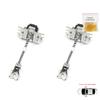 EDP1261-1 2 Pieces Front Door Hinge Stop Check Strap Limiter for Renault Scenic Grand Scenic MK3 JZ0/1 2009-2016 804310008R 