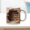350ML 3D Bookshelf Mug Ceramic Library Bookshelf Cup Creative Multi-Purpose Birthday Gifts for Friends
