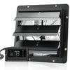 VEVOR Shutter Exhaust Fan, 356 mm with Temperature Humidity Controller, EC-motor, 1024 CFM, Variable Speed Adjustable Wall Mount Attic Fan