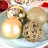Hanakaze Luxurious Set of Christmas 10 Different Stylish and Gorgeous Gold Perfect for DIY Christmas Decorating and Adding a New 100-Piece