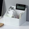 Caja de Almacenamiento de Artículos de Escritorio Organizador de Maquillaje Organizador para Pinceles Caja de Almacenamiento para Hogar Oficina Baño Dispositivo de Almacenamiento para Cuidado de la Piel