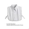 Cuellos Falsos Decorativos Camisas Medias para Atuendos Suéter