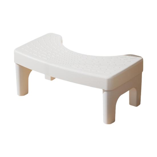 Household Toilet Stool Anti-slip Surface Solid Legs Thickened Squatting Stool Adult Squat