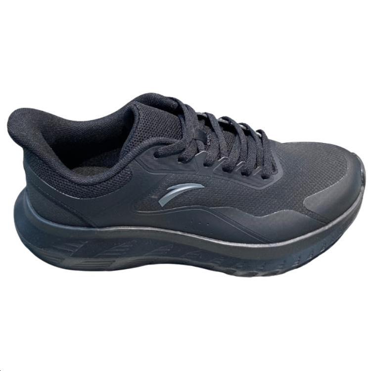 Anta Cushioning Abrasion Resistant Cushioning, Wear Resistant Low top Running Shoes Men's Black 112435549-3