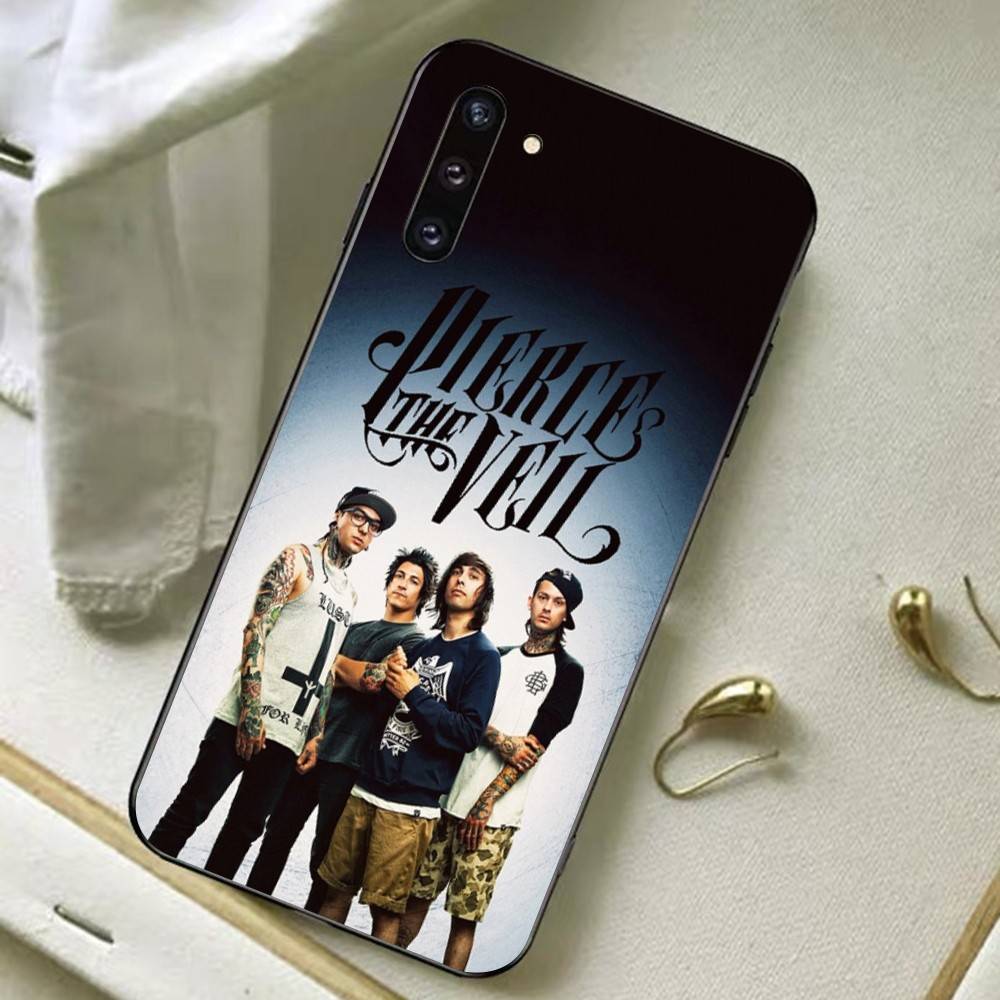 P-Pierce The Veil Band Handyhülle für Redmi Note 4 X 5 A 6 7 8 T 9 9S 10 11 11S 11Epro Poco M3 pro