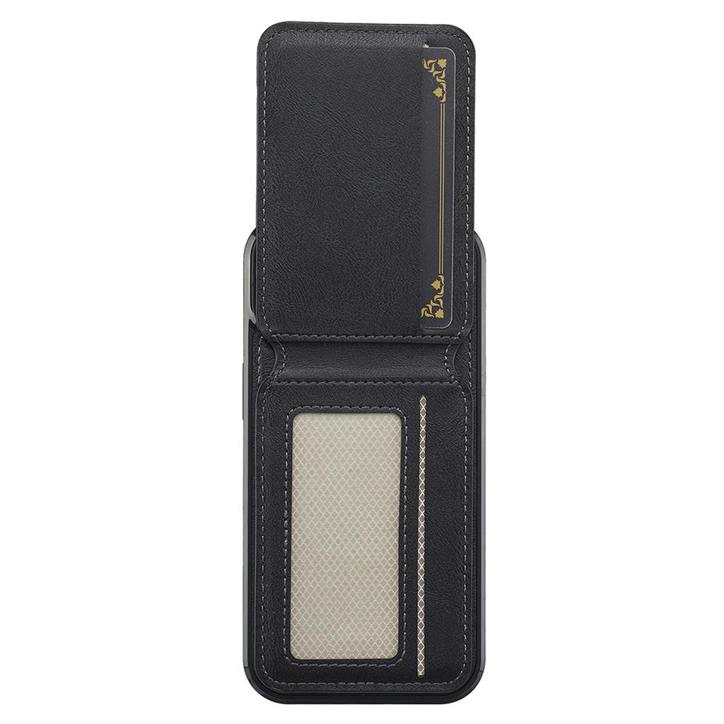 LC.IMEEKE L3 For iPhone 13 Mini Magnetic Case Detachable Card Holder Leather TPU Mobile Cover