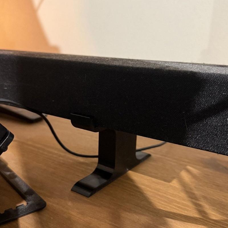 Desktop-Kunststoff-Soundbar-Halter Höhenverstellbarer Kunststoff-Soundbar-Ständer Für Lange Soundbars Zur Verbesserung der Akustik