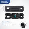 Tailgate Opening Button Shell 81260C1010 81260-C1010 for Hyundai Sonata 2015-2017 Outside Trunk Lid Lock Handle Shell