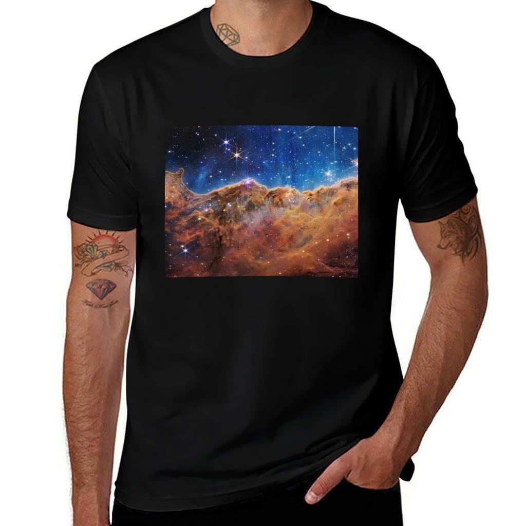 Cosmic Cliffs Carina Nebula Ngc 3324 (James Webb Space Telescopejwst) Tshirt Big Size Simple Tshirt