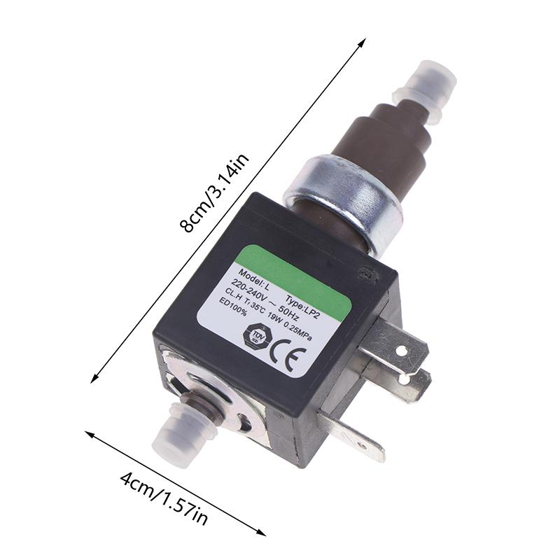 משאבת אלקטרומגנטית 220V 19W למגהץ קיטור מגהץ קיטור מחליף Ceme E15 19W משאבת מים עם יכולת סיפון עצמי למגהץ קיטור
