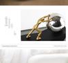 Nordic Sports Push Ball Figure Ornament for Living Room, Bedroom, Hall, Study Model Room Decor.