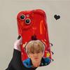 Phone Case For Iphone14 XS Plus 13 Max XR 12 7 X Pro 8 11 Straight TPU Case Cover Korean Style