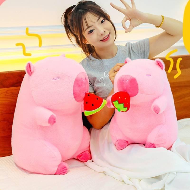 Adorable Capybara Plush Toy Cute Stuffed Animal For Girls Birthday Gift Soft Long Plush