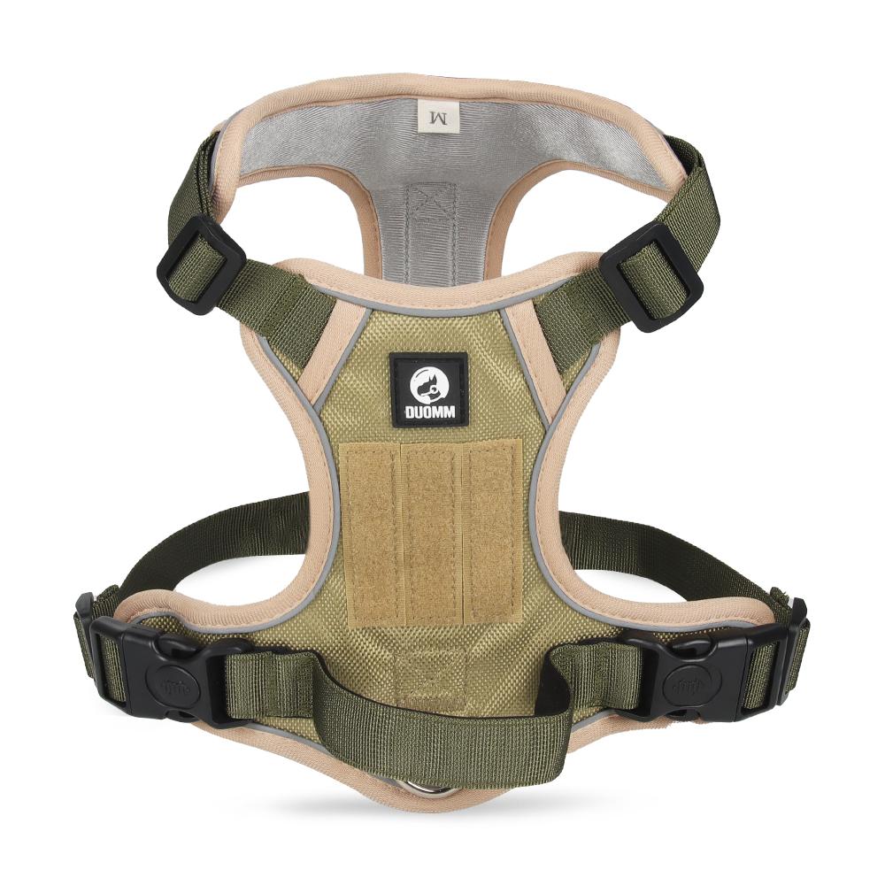 Large Dog Harness with Handle Reflective Adjustable Pet Vest Soft Padded Control Harness for Training Walking