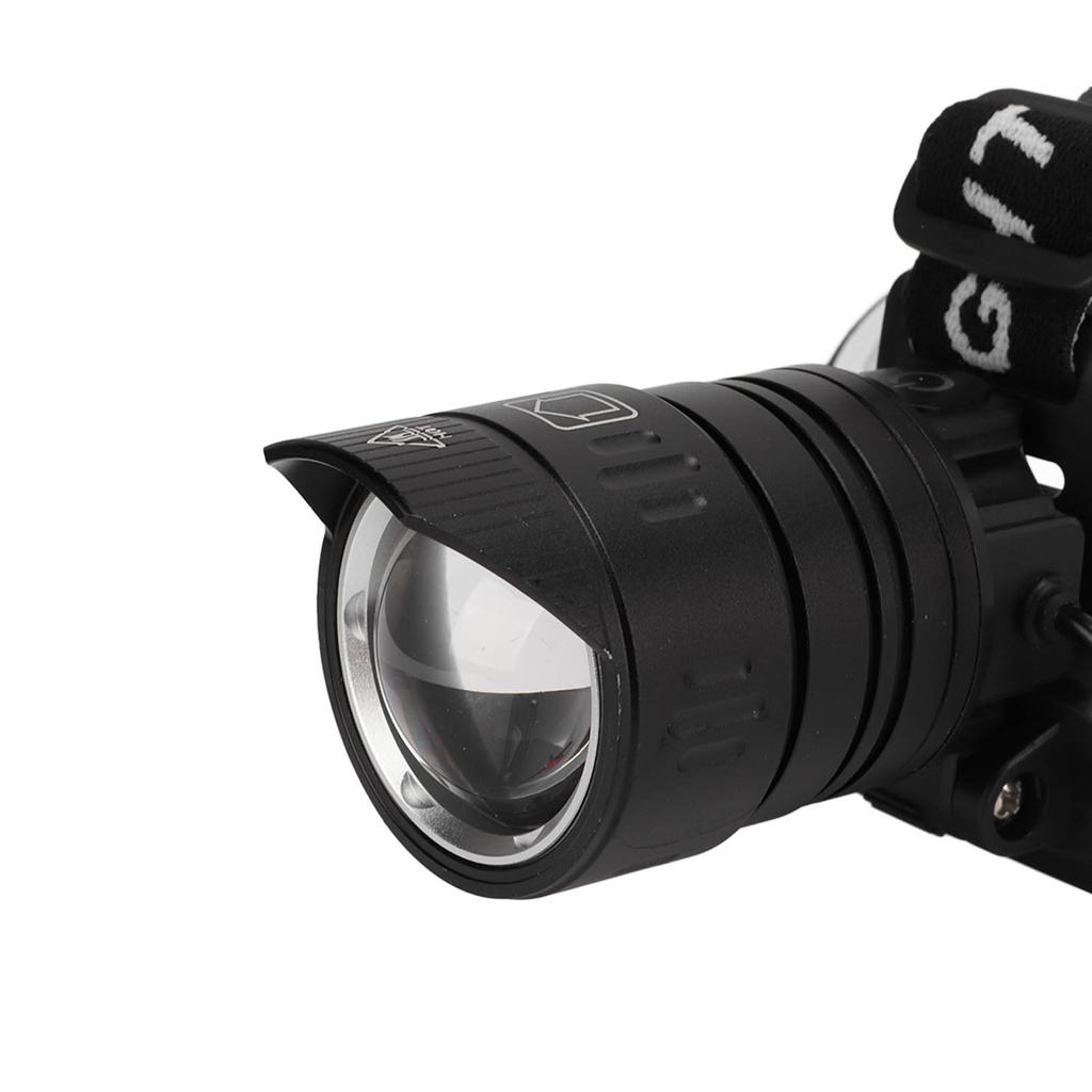 Head Torch Powerful Rechargeable Waterproof LED Sensor Headlight with for Outdoor Exploration Camping
