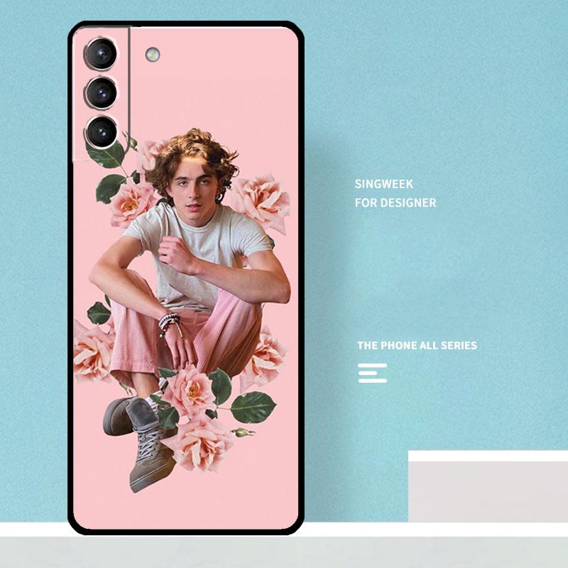 Timothee Chalamet Case For Samsung Galaxy S25 Ultra S21 S22 S23 S24 Ultra S9 S10 S20 Plus S25 FE Phone Cover