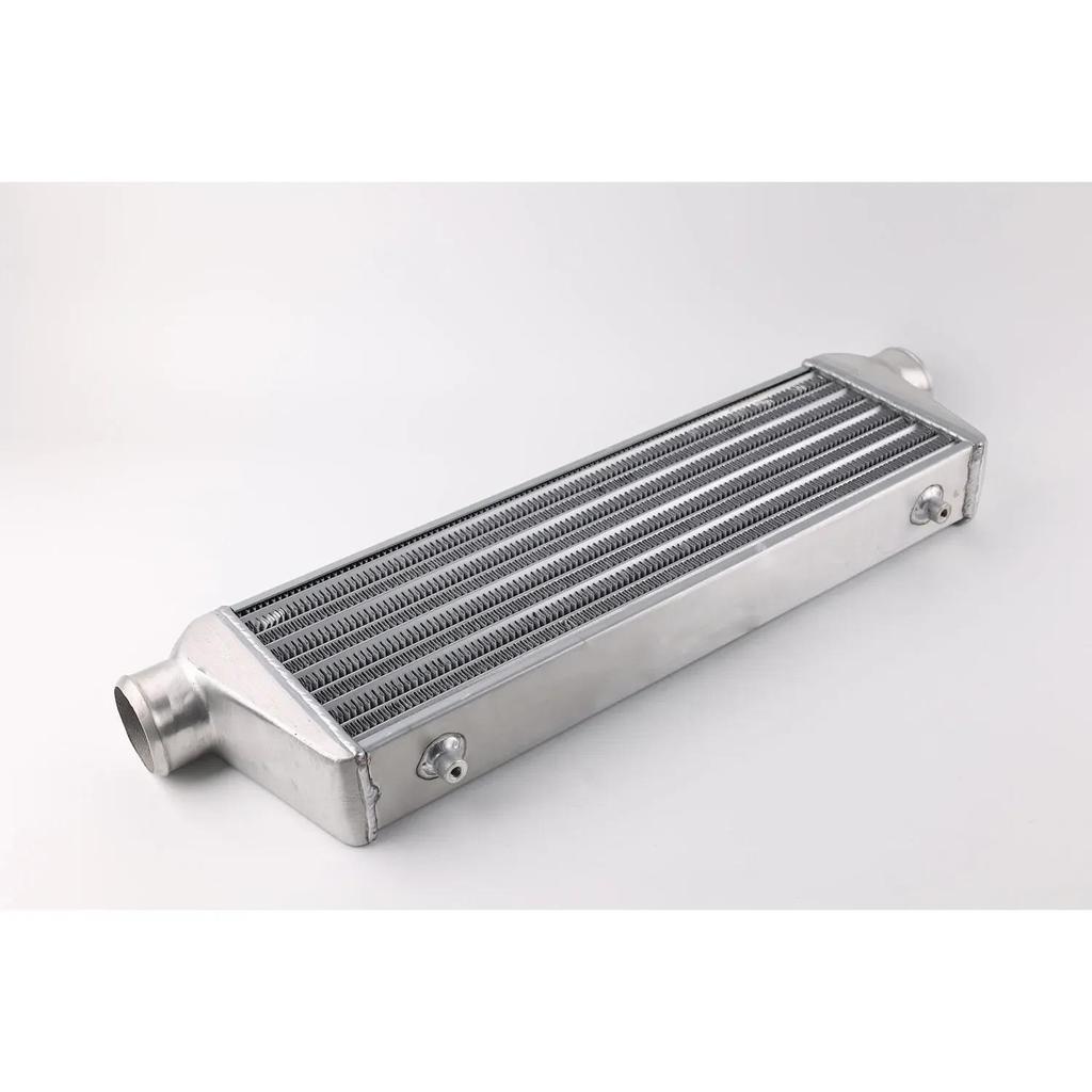 Tube d'intercooler turbo en aluminium de 2,5 po (450x180x65mm) - Accessoire de voiture universel à faire soi-même
